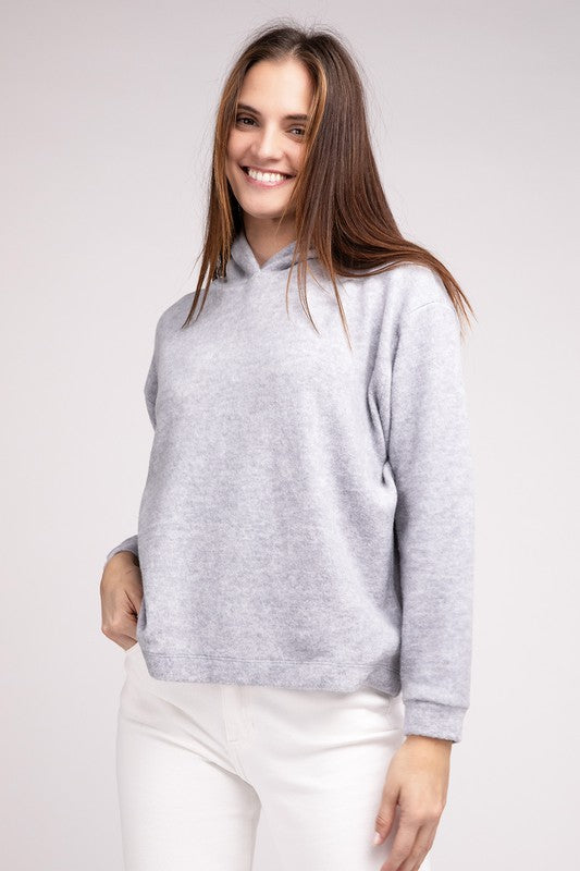 Zenana Brushed Hacci Sweater (Multiple Colors!)