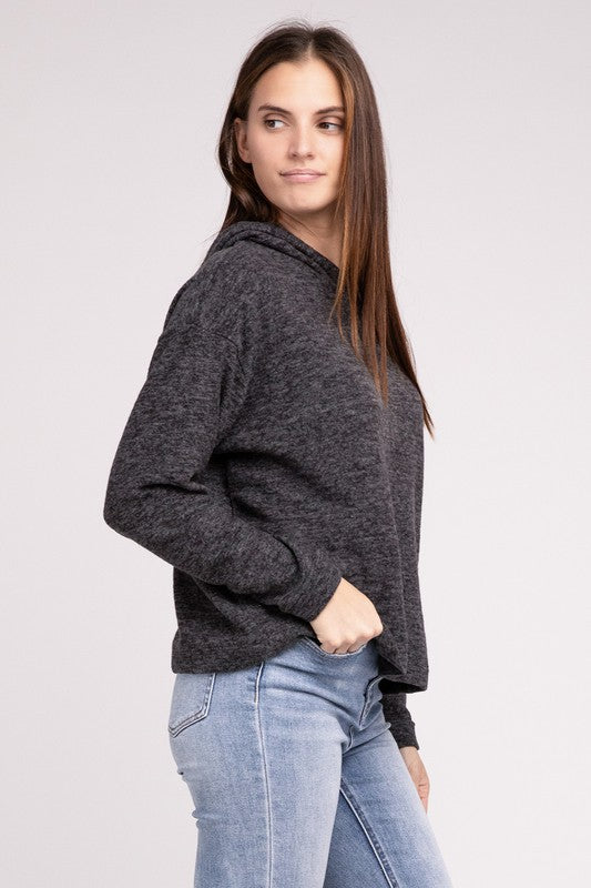 Zenana Brushed Hacci Sweater (Multiple Colors!)