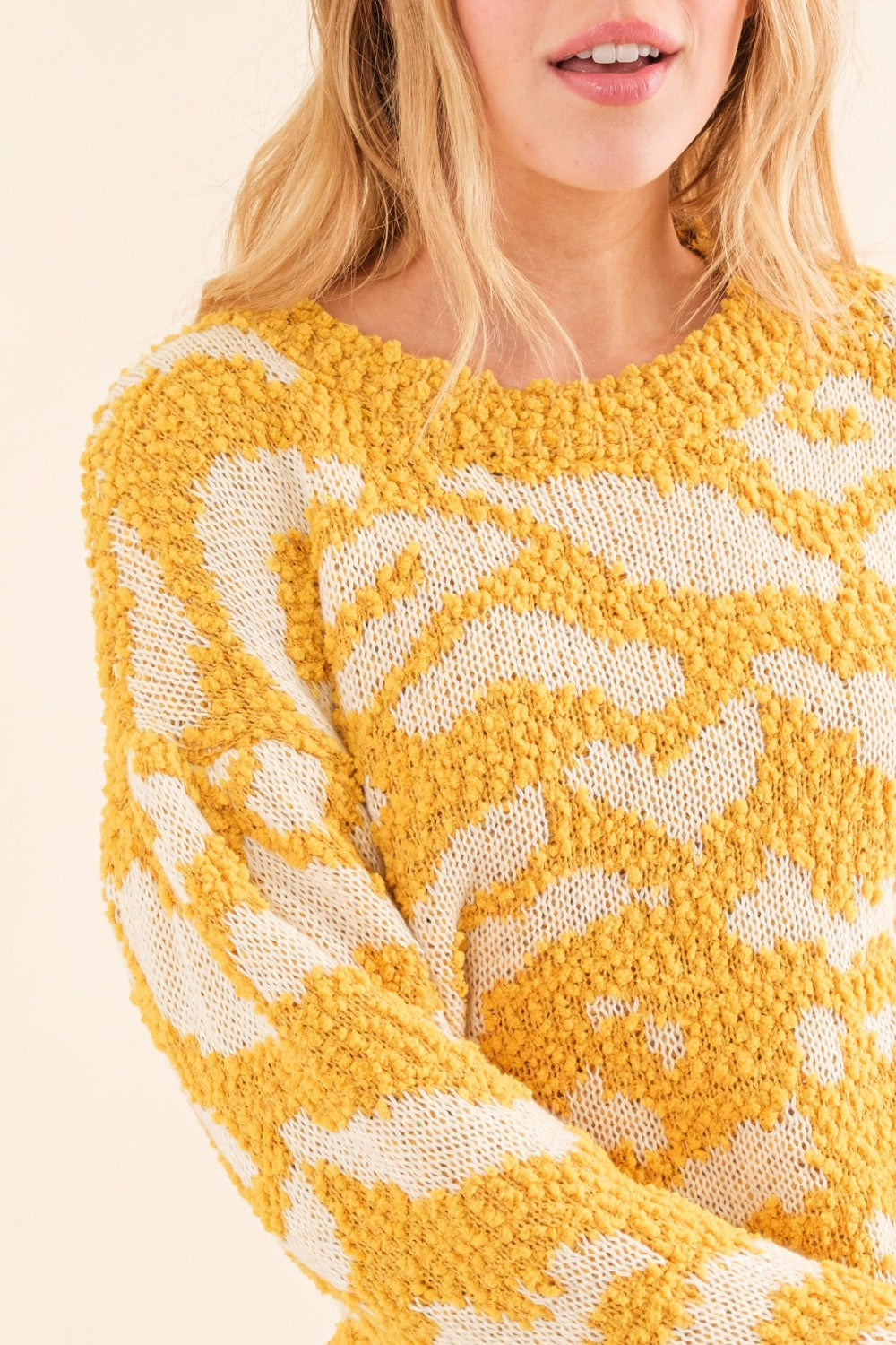 Twist & Shout Textured Sweater