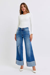 Judy Blue Camille Wide Leg Jeans