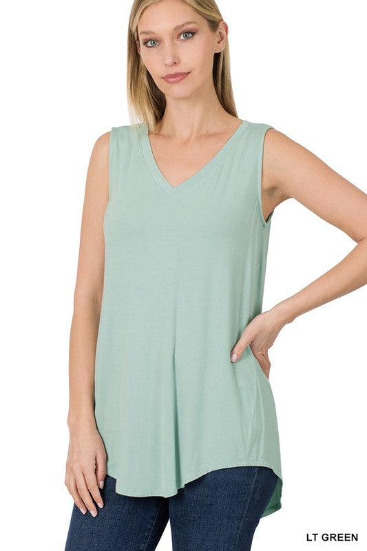 Zenana Mint Sleeveless Tank