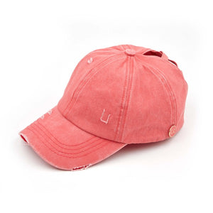 C.C. Solid Criss-Cross Cap