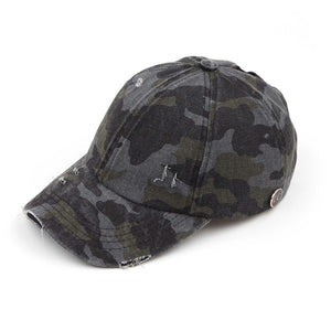 C.C. Solid Criss-Cross Cap