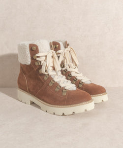Oasis Society Lace Up Ankle Bootie