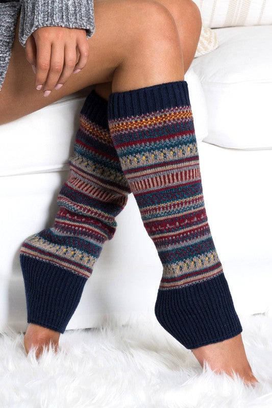 Fair Isle Legwarmers