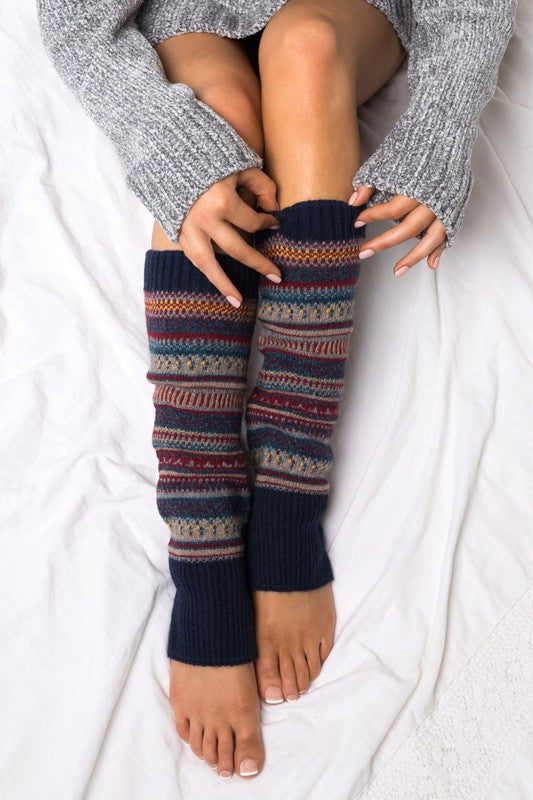Fair Isle Legwarmers