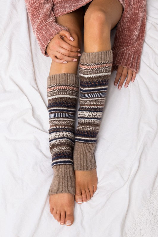 Fair Isle Legwarmers