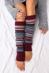 Fair Isle Legwarmers