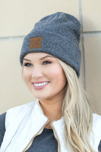 CC Heathered Boyfriend Beanie