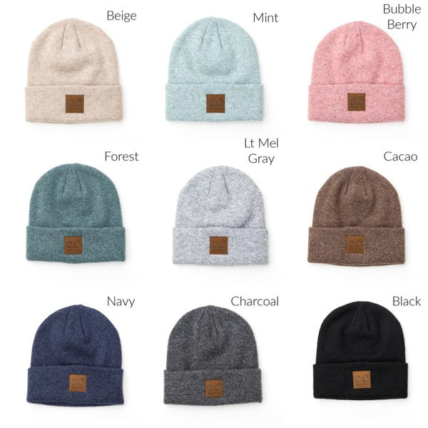 CC Heathered Boyfriend Beanie