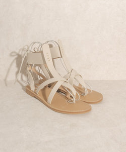 Oasis Society Blaze Lace-Up Sandal