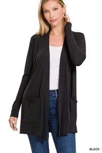 Slouchy Open Front Cardigan (10 Colors!)