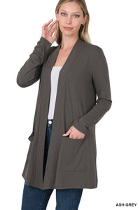 Slouchy Open Front Cardigan (10 Colors!)