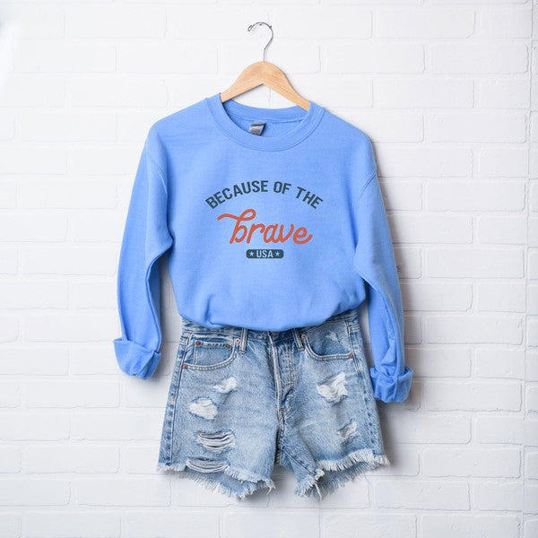 Brave USA Graphic Sweatshirt