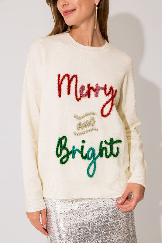 Merry & Bright Pullover Sweater
