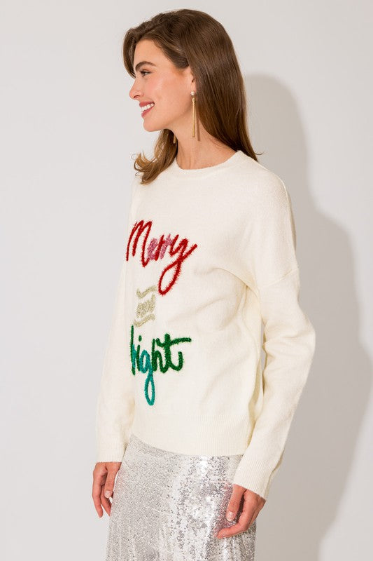 Merry & Bright Pullover Sweater
