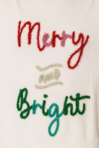 Merry & Bright Pullover Sweater
