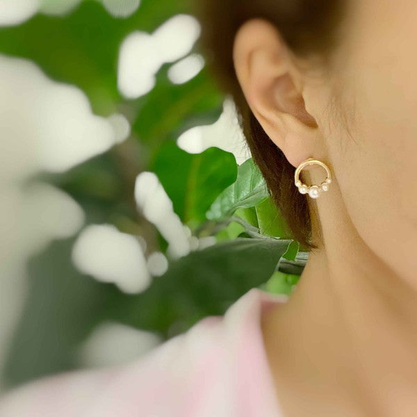 Perfect Pearl Earrings Set Of 3