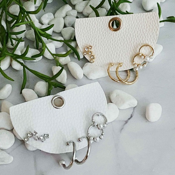 Perfect Pearl Earrings Set Of 3