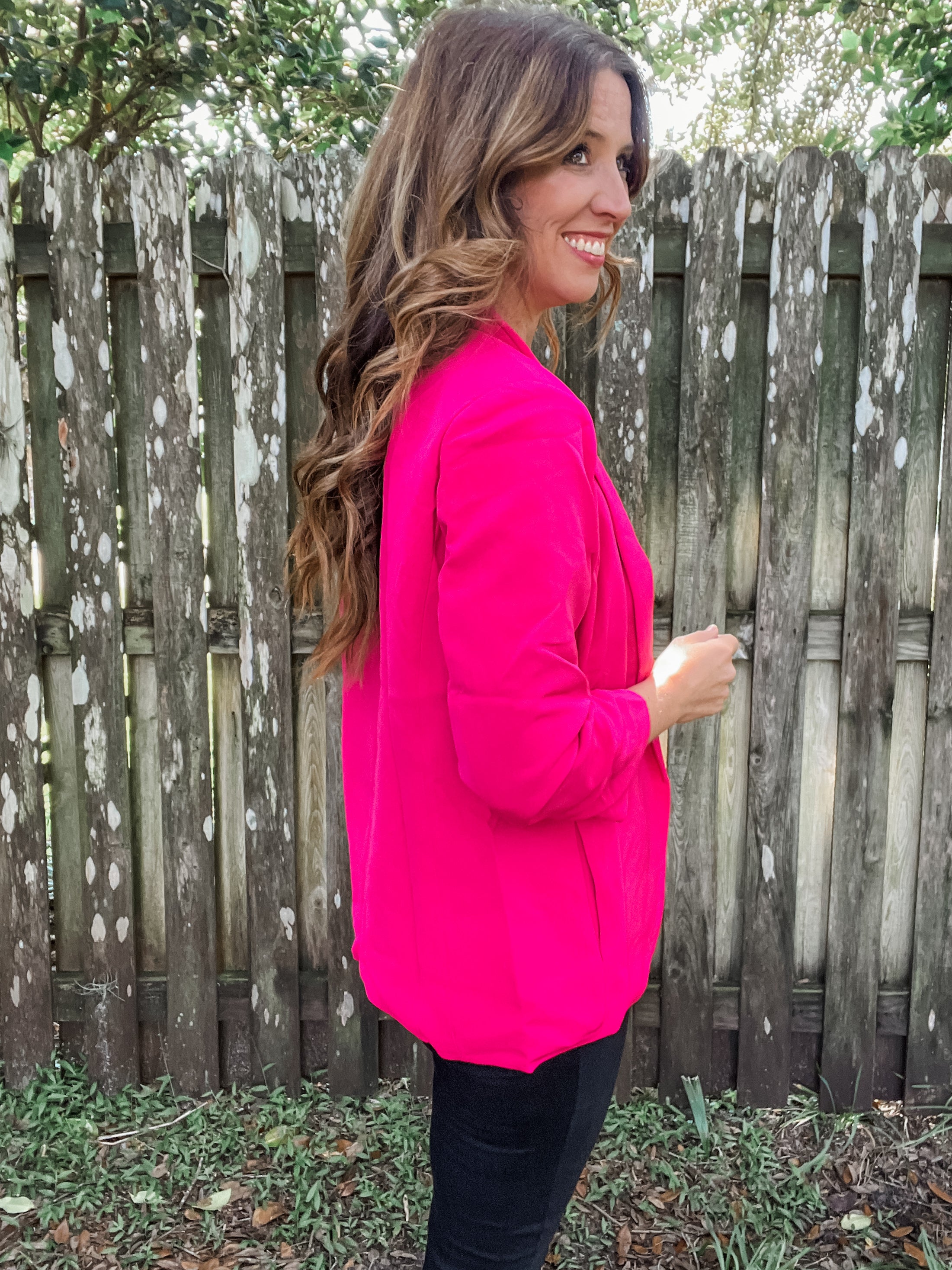 Hot Pink Blazer