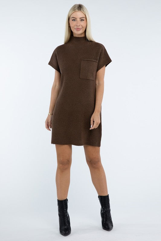 Zenana Sweater Mini Dress (Multiple Colors!)