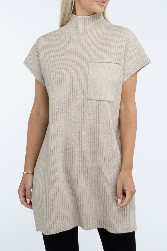 Zenana Sweater Mini Dress (Multiple Colors!)