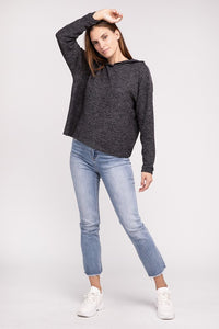 Zenana Brushed Hacci Sweater (Multiple Colors!)