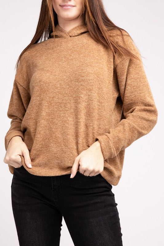 Zenana Brushed Hacci Sweater (Multiple Colors!)