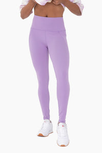 Mono B Solid High Waist Leggings