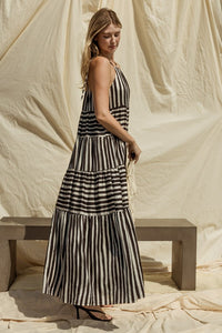 Gilli Making Moves Striped Maxi Dress