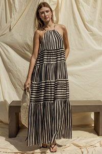 Gilli Making Moves Striped Maxi Dress