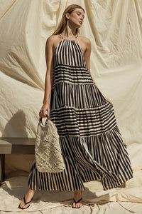 Gilli Making Moves Striped Maxi Dress