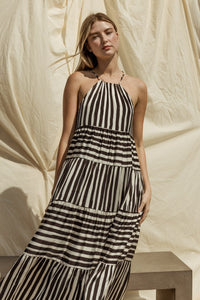 Gilli Making Moves Striped Maxi Dress