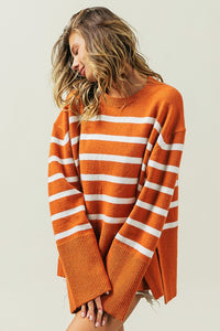 Bibi Falling For You Striped Sweater