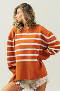 Bibi Falling For You Striped Sweater