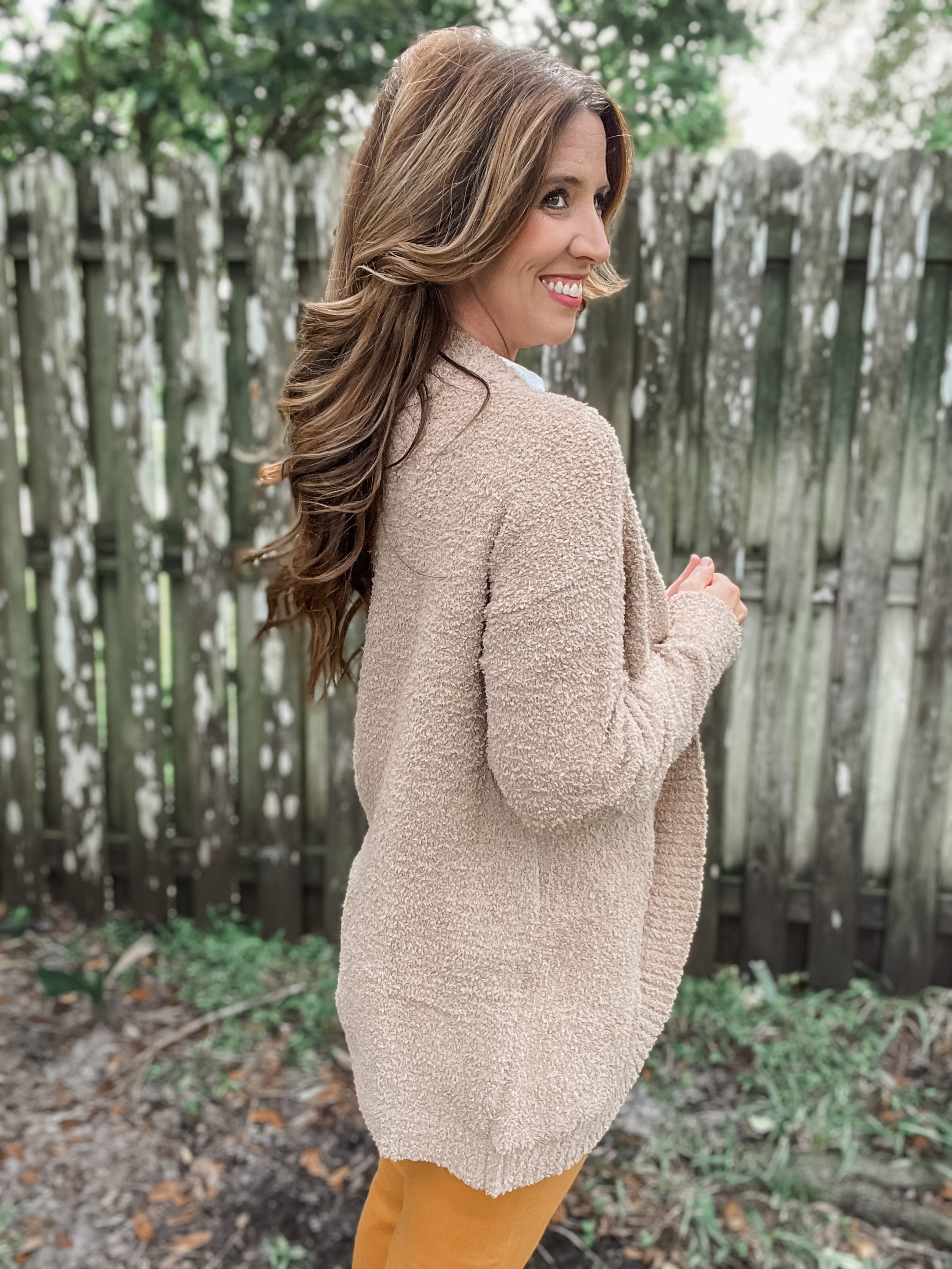 Teddy Bear Sweater Cardigan