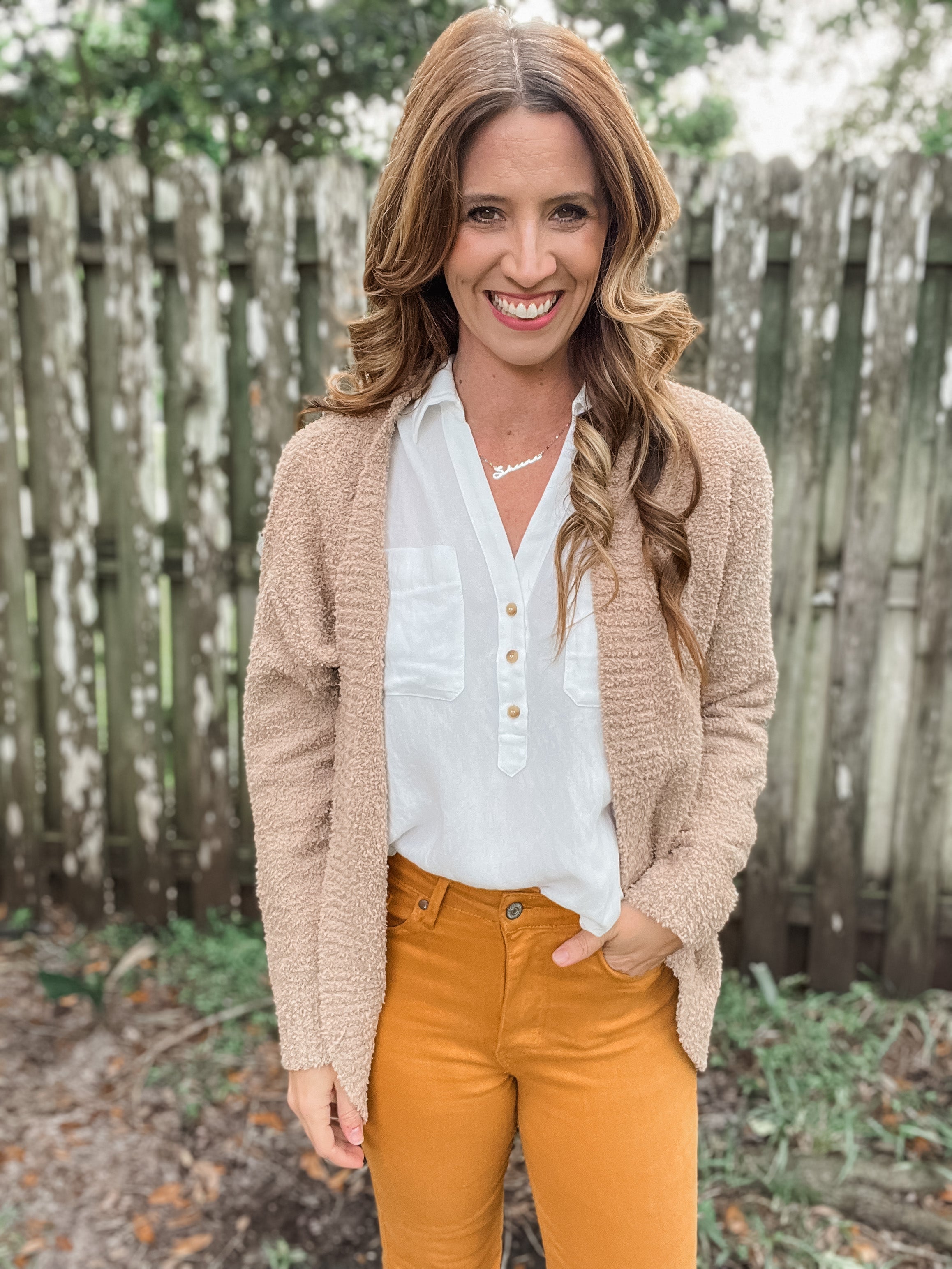 Teddy Bear Sweater Cardigan