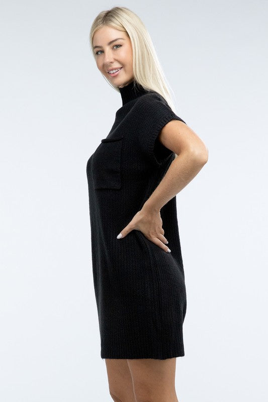 Zenana Sweater Mini Dress (Multiple Colors!)