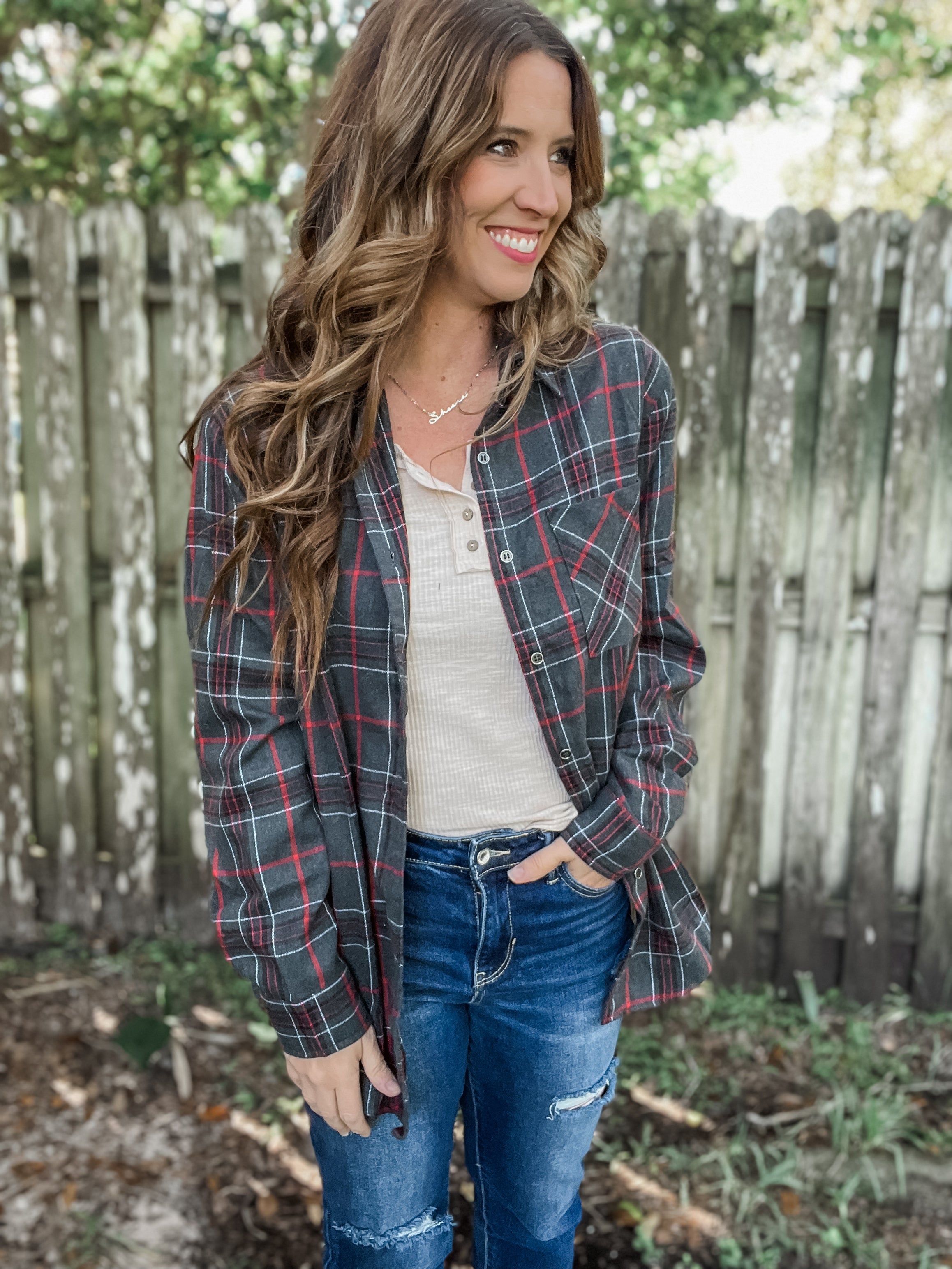 Encore Plaid Shirt