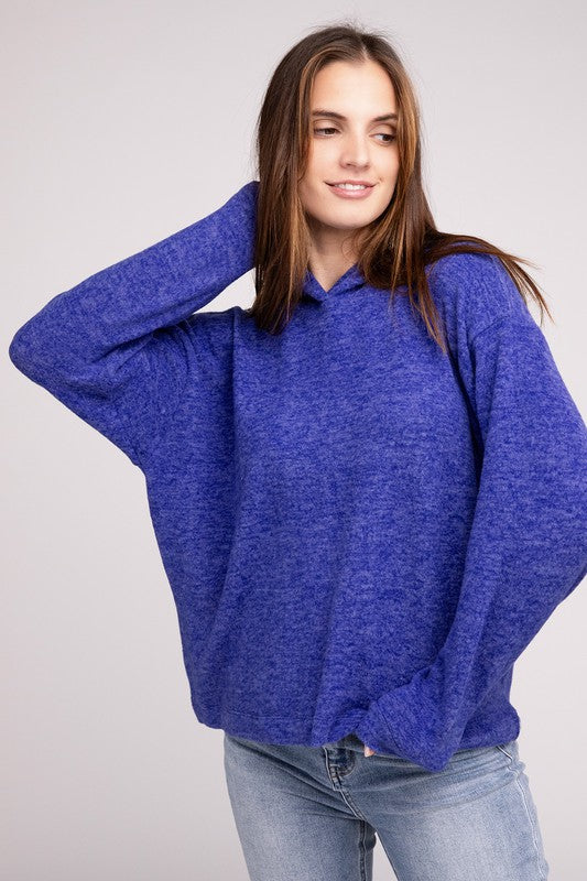 Zenana Brushed Hacci Sweater (Multiple Colors!)