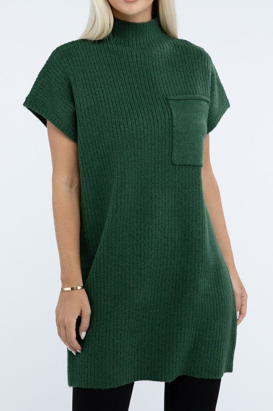 Zenana Sweater Mini Dress (Multiple Colors!)