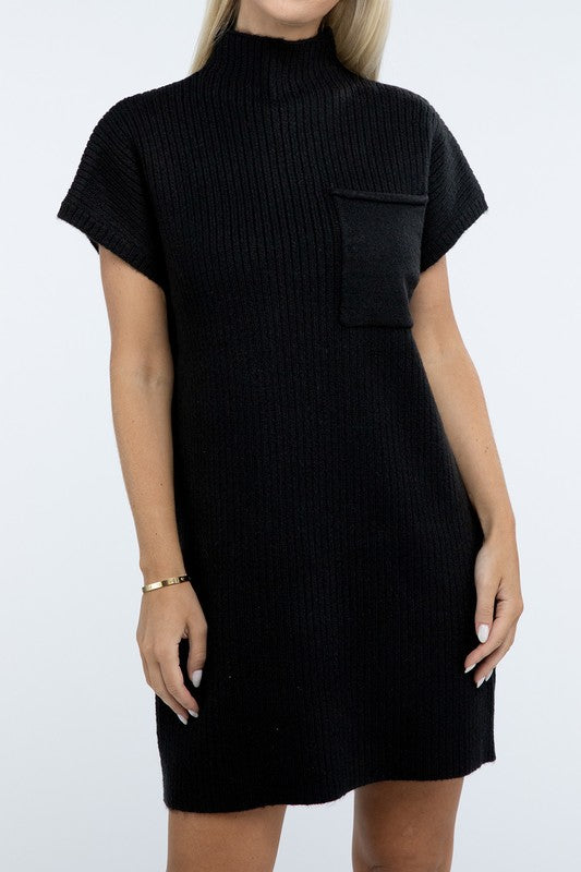 Zenana Sweater Mini Dress (Multiple Colors!)