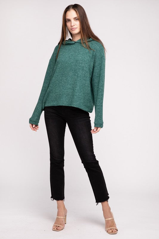 Zenana Brushed Hacci Sweater (Multiple Colors!)