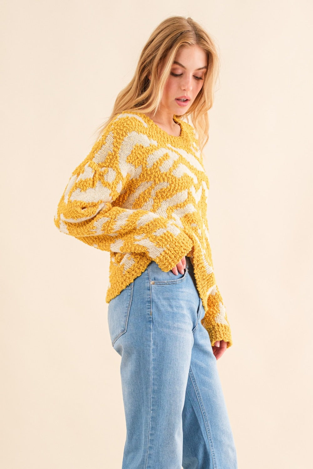 Twist & Shout Textured Sweater