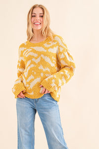 Twist & Shout Textured Sweater