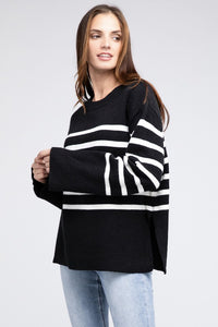 Bibi Falling For You Striped Sweater