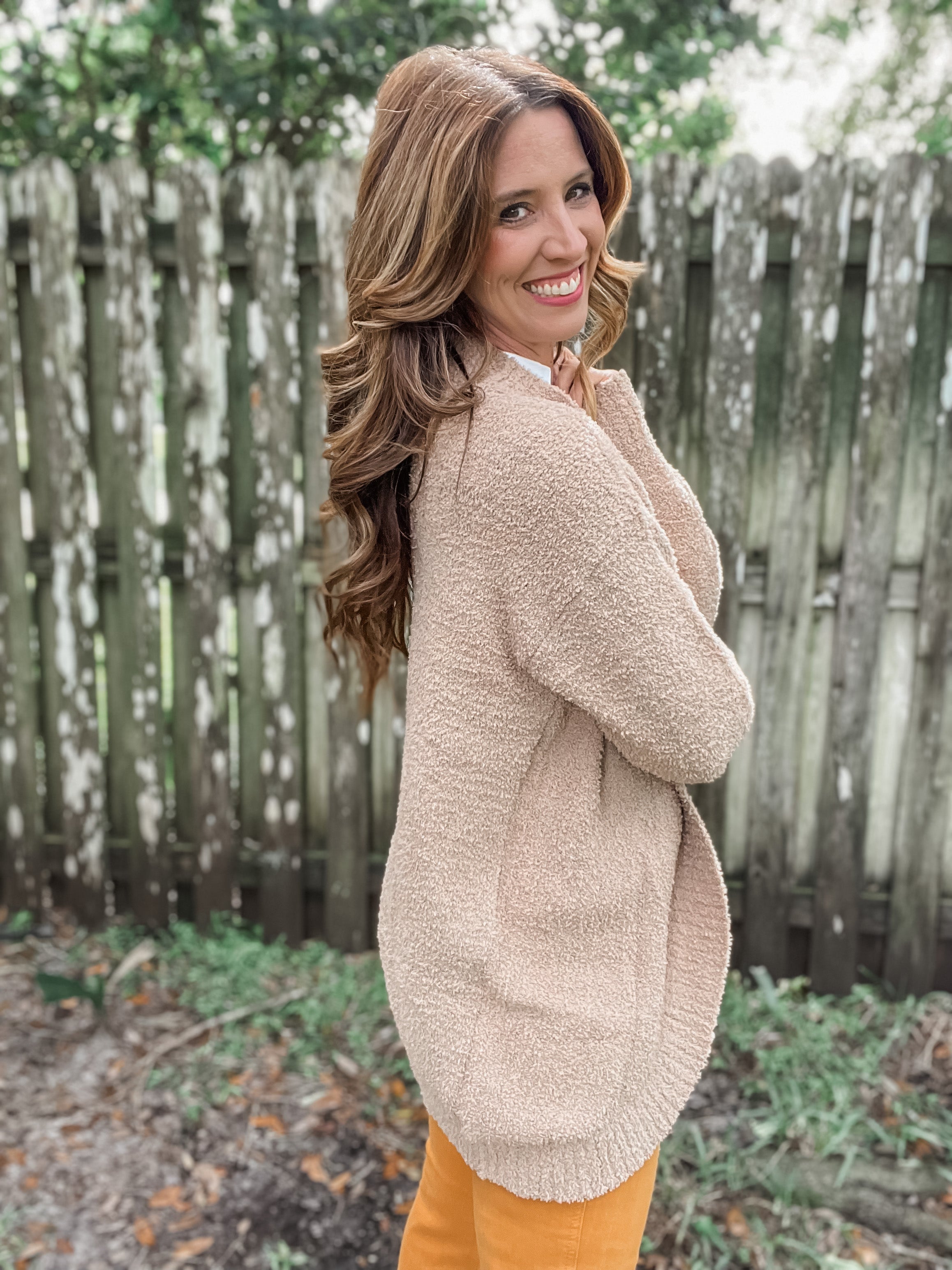 Teddy Bear Sweater Cardigan