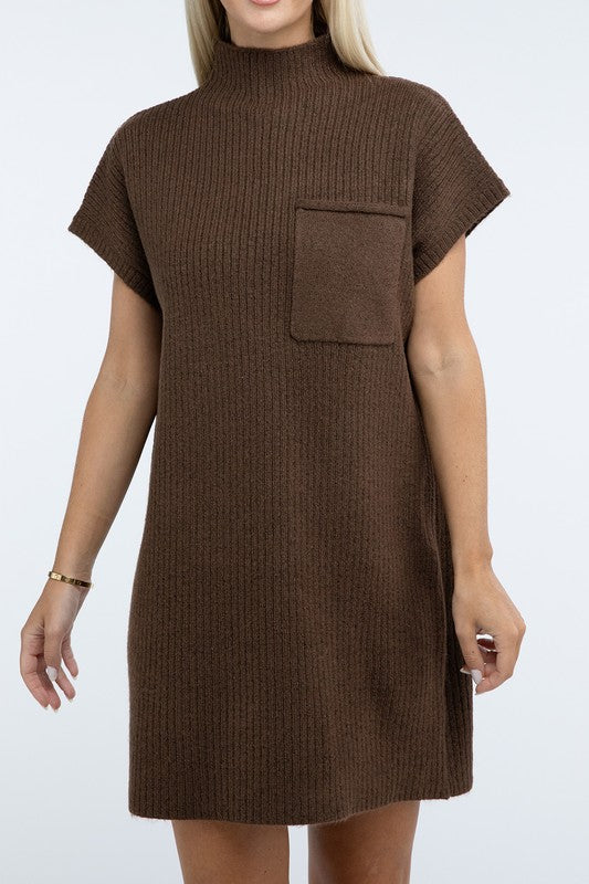 Zenana Sweater Mini Dress (Multiple Colors!)