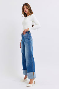 Judy Blue Camille Wide Leg Jeans