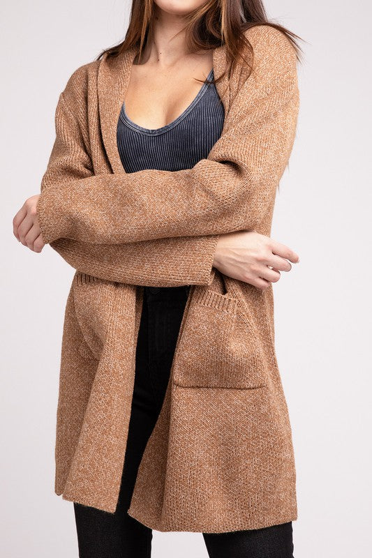 Zenana Feels Like Fall Sweater Cardigan